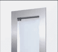 Вариант дизайна дверей с остеклением Thermo65 