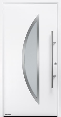 Входная дверь Hormann (Германия) Thermo65, Мотив 900 S, цвет белый