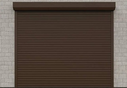 Рольставни для гаража (рулонные ворота) Алютех Trend с алюминиевым профилем PD/77 с доставкой в Темрюке 