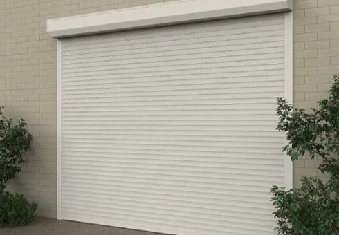 Рулонные гаражные ворота Алютех Prestige с алюминиевым профилем AR/555N и автоматическим управлением с доставкой в Темрюке 