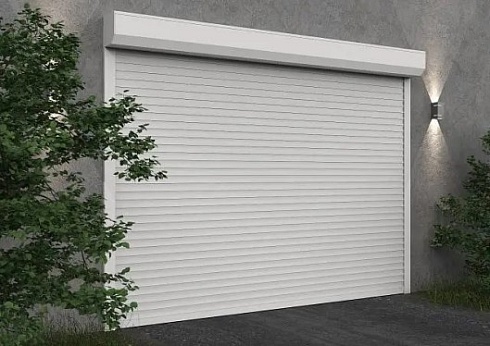 Автоматические рулонные ворота для гаража серии Алютех Prestige с алюминиевым профилем AR/555N с доставкой в Темрюке 